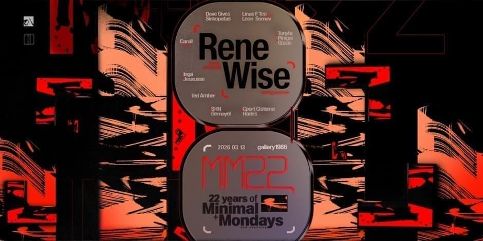 22 YEARS OF MINIMAL MONDAYS :: RENE WISE